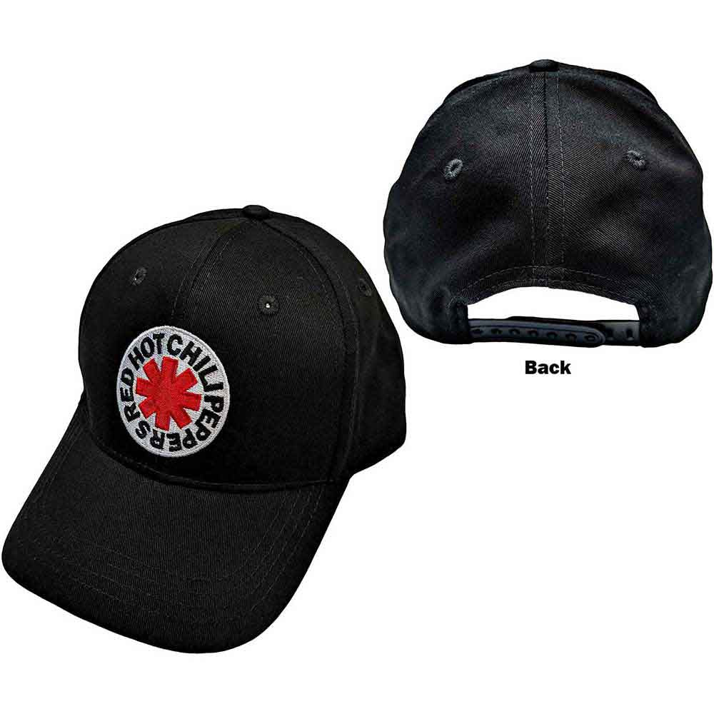 Red Hot Chili Peppers Unisex Baseball Cap Classic Asterisk (Black) by Rock Off Trade