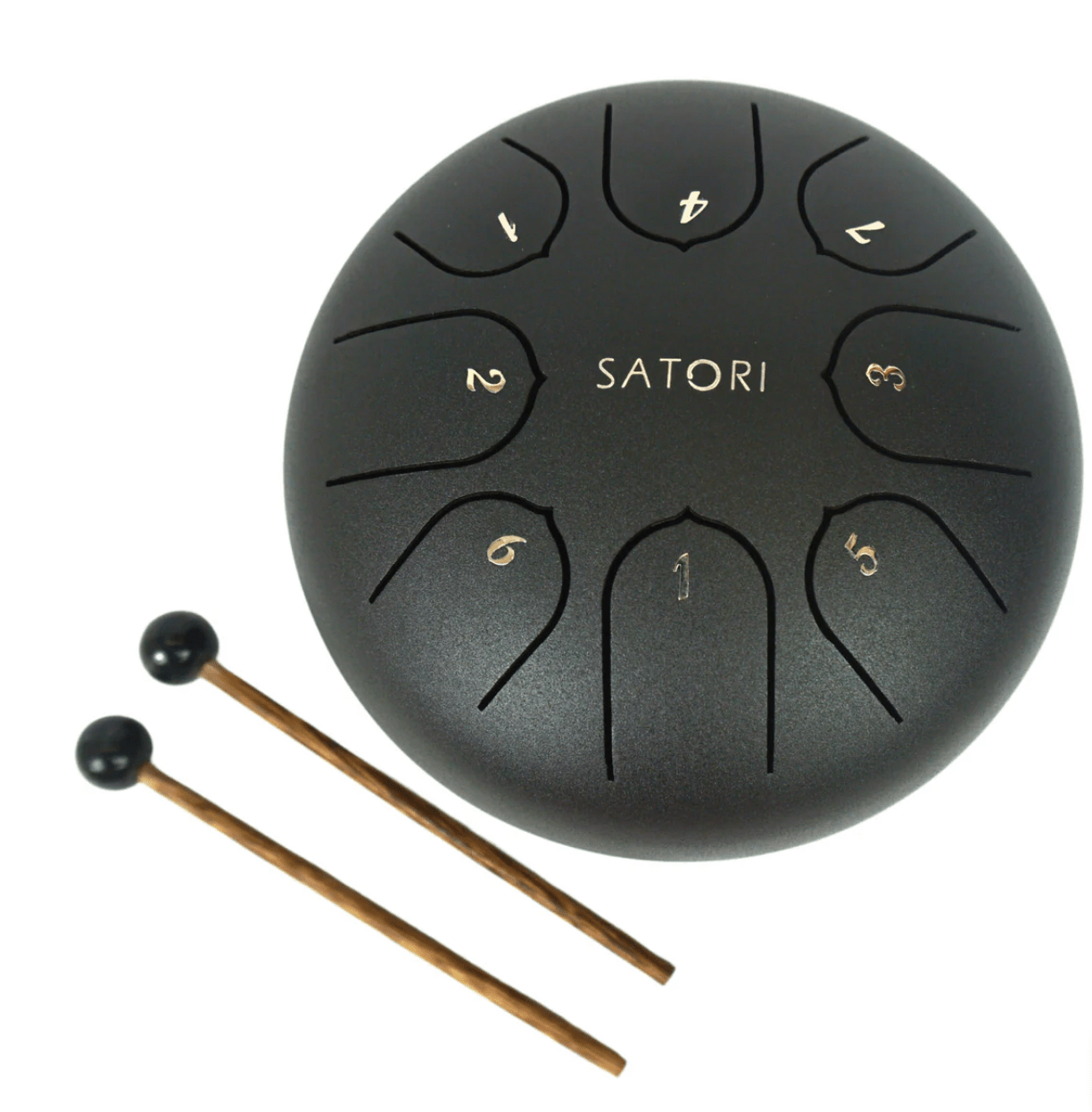 SATORI 8" Lotus Tongue Drum, 8 - Note (TDM - THC8 - 6) by Empire Music