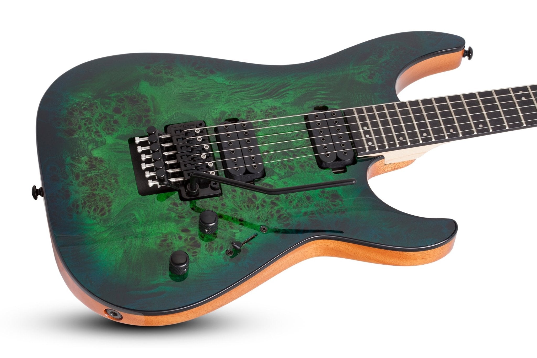 Schecter Pro FR Electric Guitar Aqua Burst by Erikson Music