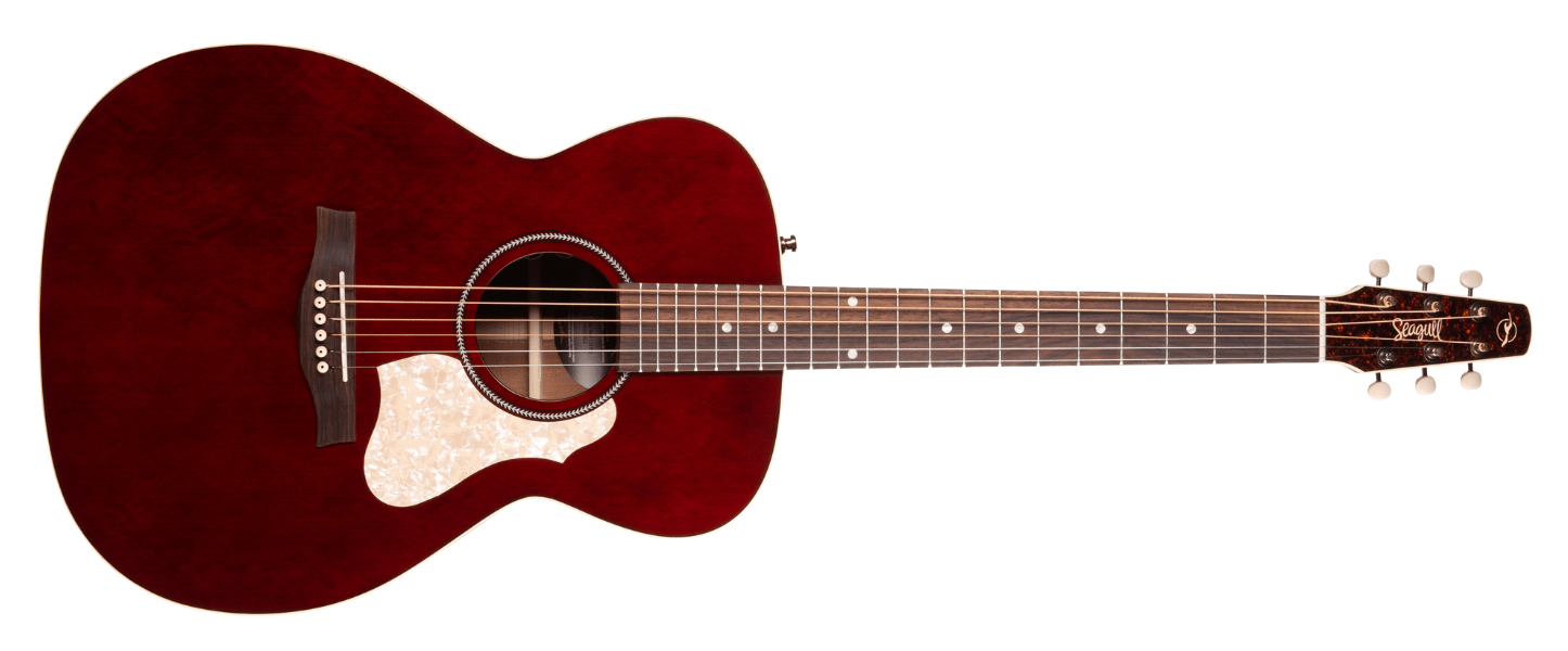 Seagull M6 Limited Edition Ruby Red CH EQ by Godin Guitars