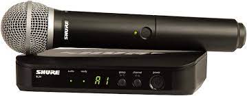 Shure BLX24/PG58 - H10 Wireless Handheld Mic System Frequency H10 by SFM