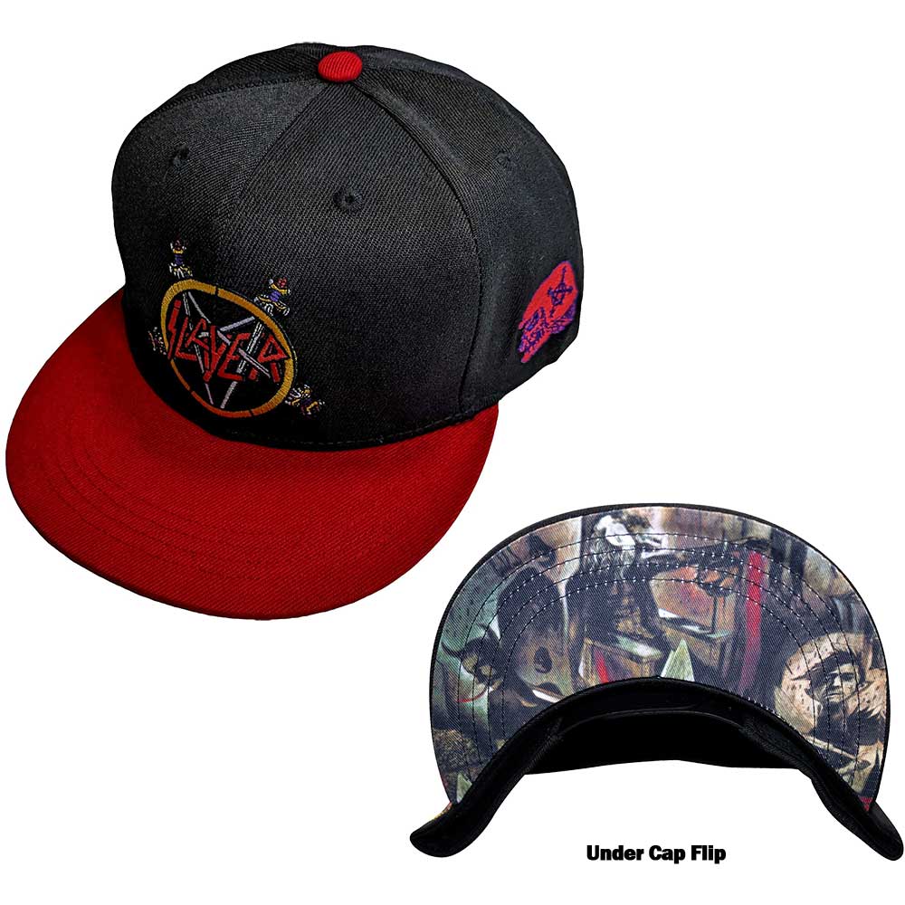 Slayer Unisex Snapback Cap Hell Awaits by Rock Off Trade