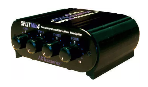 ART Pro Audio 4-Channel Splitter/Mixer