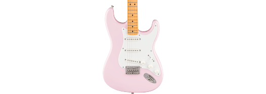 Squier Classic Vibe™ '50s Stratocaster® HT, Maple Fingerboard, Parchment Pickguard, Shell Pink by FMIC