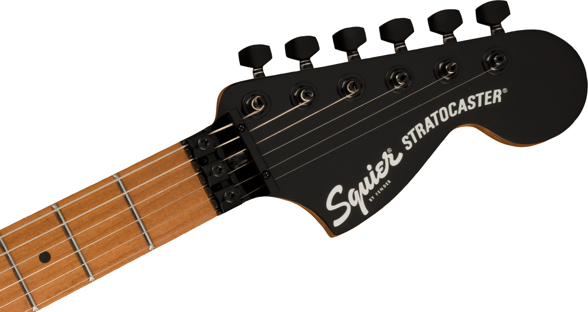 Squier Contemporary Stratocaster® HH FR, Roasted Maple Fingerboard, Black Pickguard, Gunmetal Metallic by FMIC