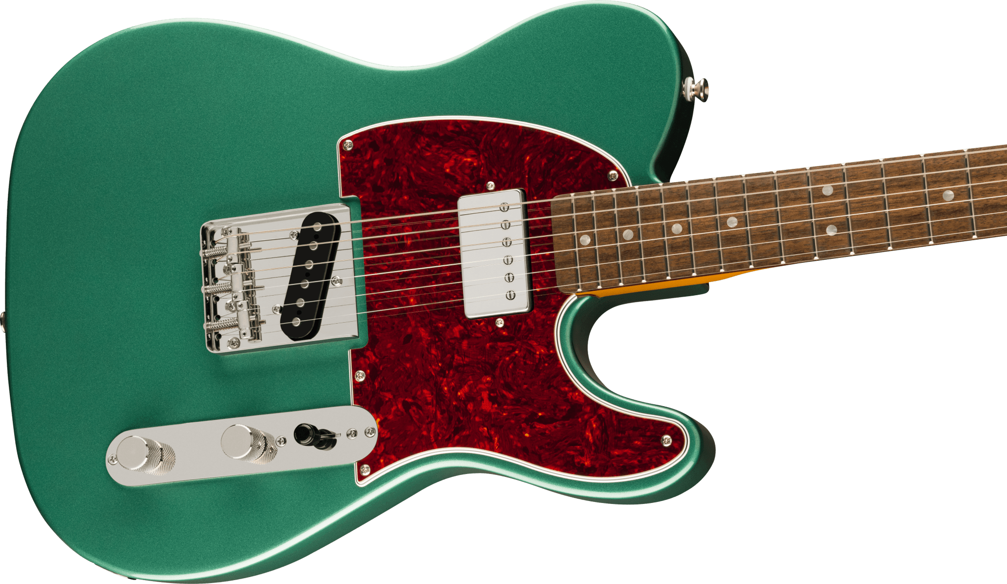 Squier Limited Edition Classic Vibe™ '60s Telecaster® SH, Laurel Fingerboard, Tortoiseshell Pickguard, Matching Headstock, Sherwood Green by FMIC