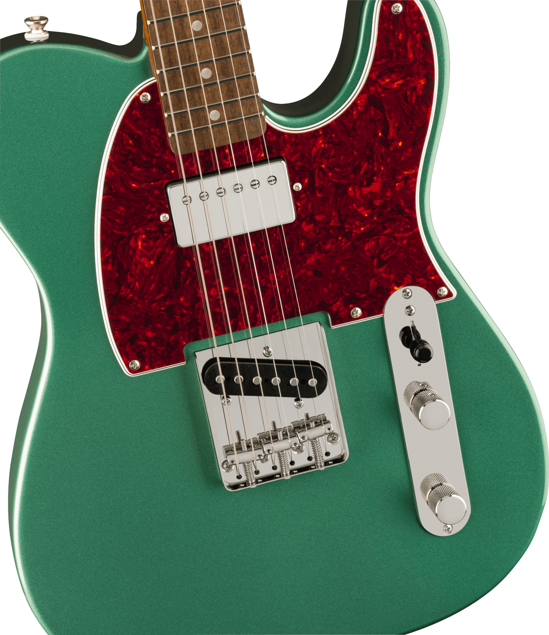 Squier Limited Edition Classic Vibe™ '60s Telecaster® SH, Laurel Fingerboard, Tortoiseshell Pickguard, Matching Headstock, Sherwood Green by FMIC