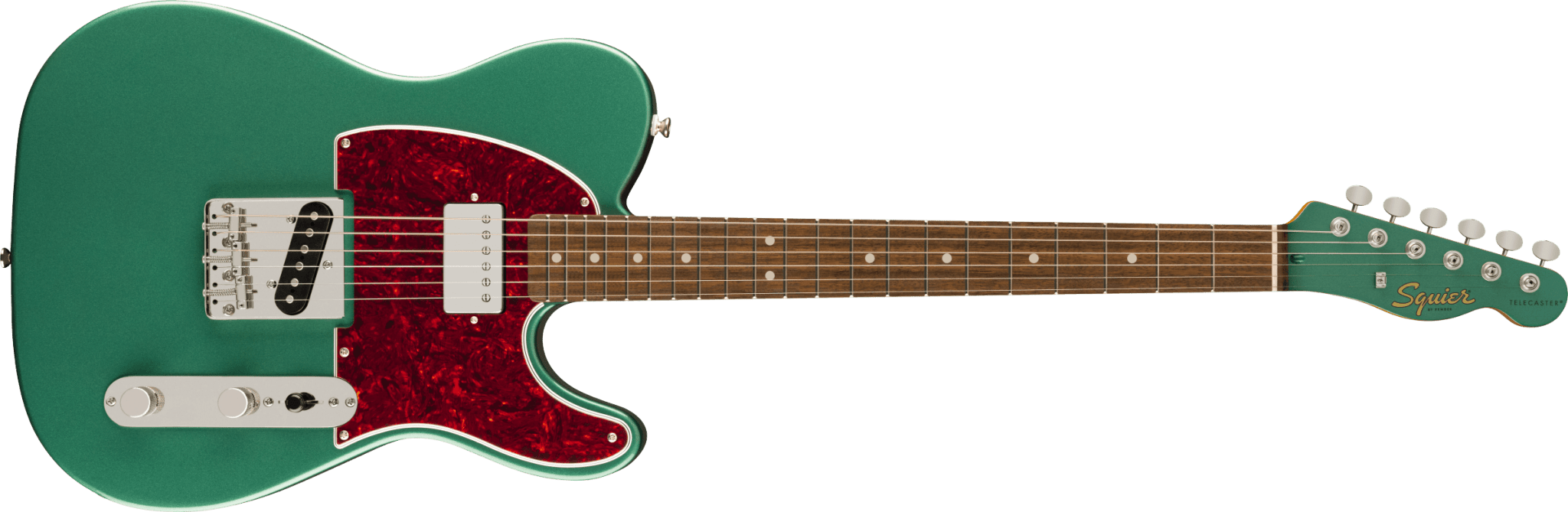 Squier Limited Edition Classic Vibe™ '60s Telecaster® SH, Laurel Fingerboard, Tortoiseshell Pickguard, Matching Headstock, Sherwood Green by FMIC