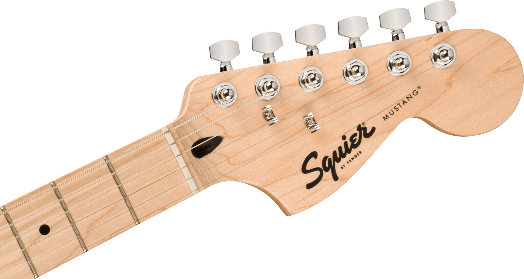 Squier Sonic™ Mustang® HH, Laurel Fingerboard, White Pickguard, Flash Pink by FMIC