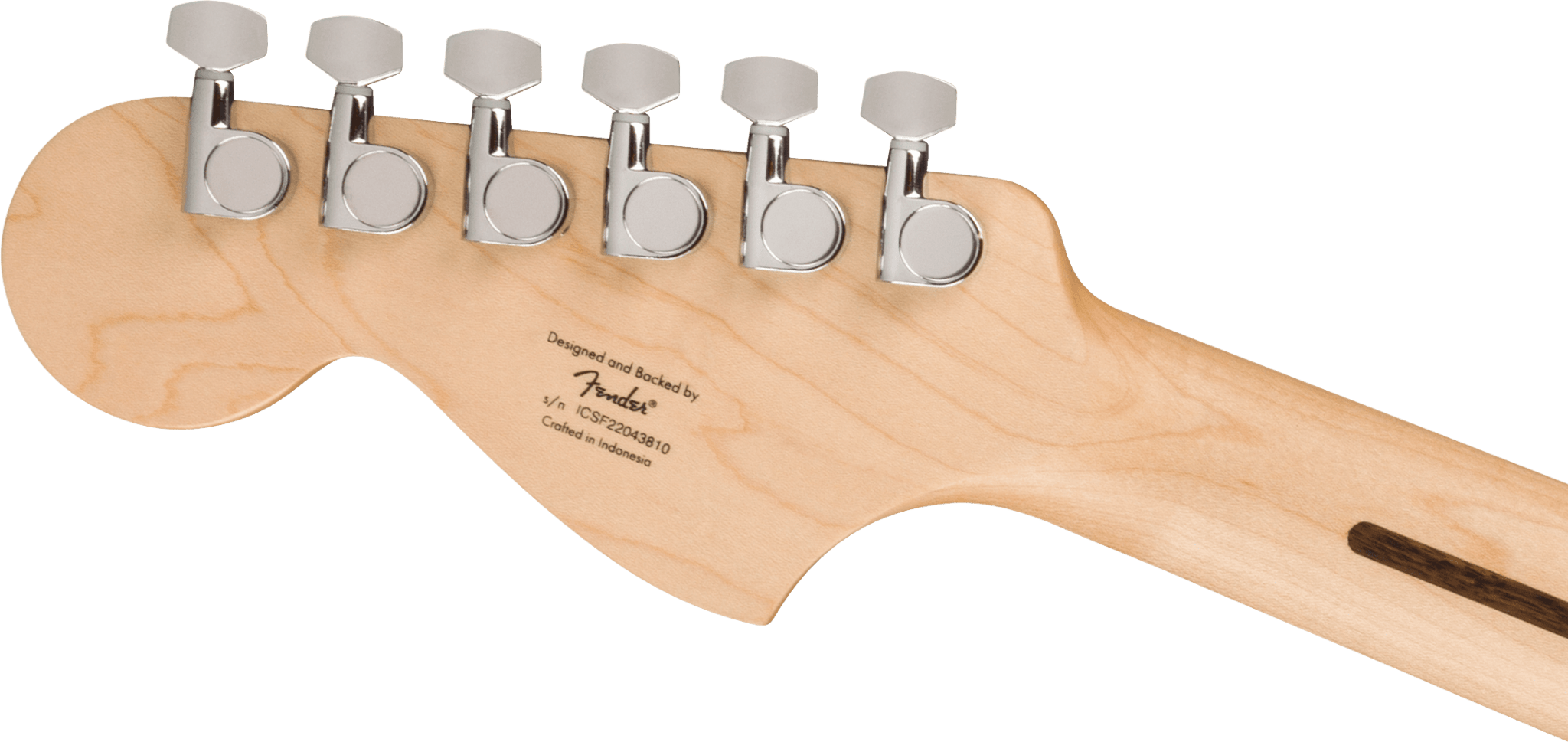 Squier Sonic™ Mustang®, Maple Fingerboard, White Pickguard, Torino Red by FMIC