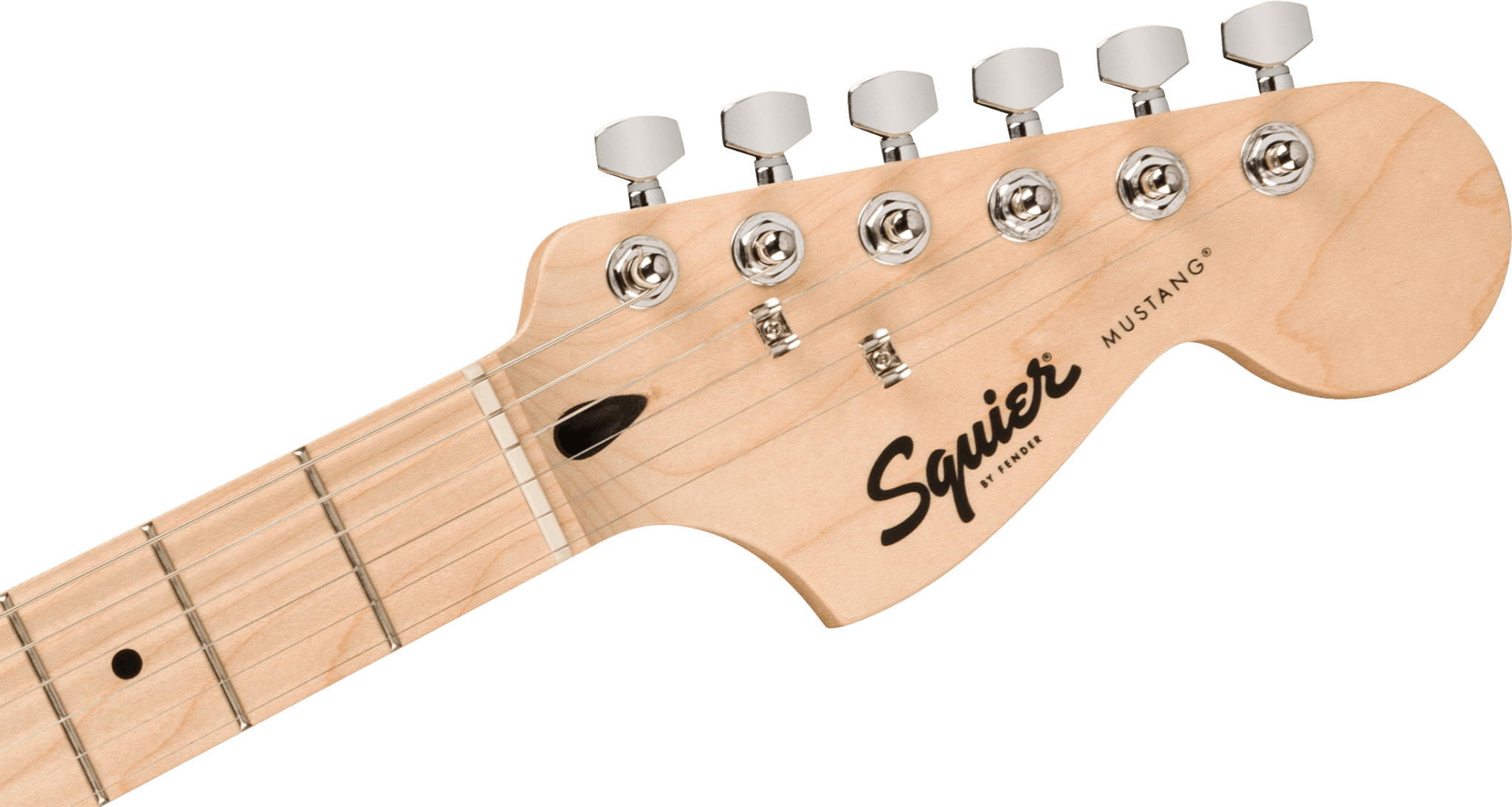 Squier Sonic™ Mustang®, Maple Fingerboard, White Pickguard, Torino Red by FMIC