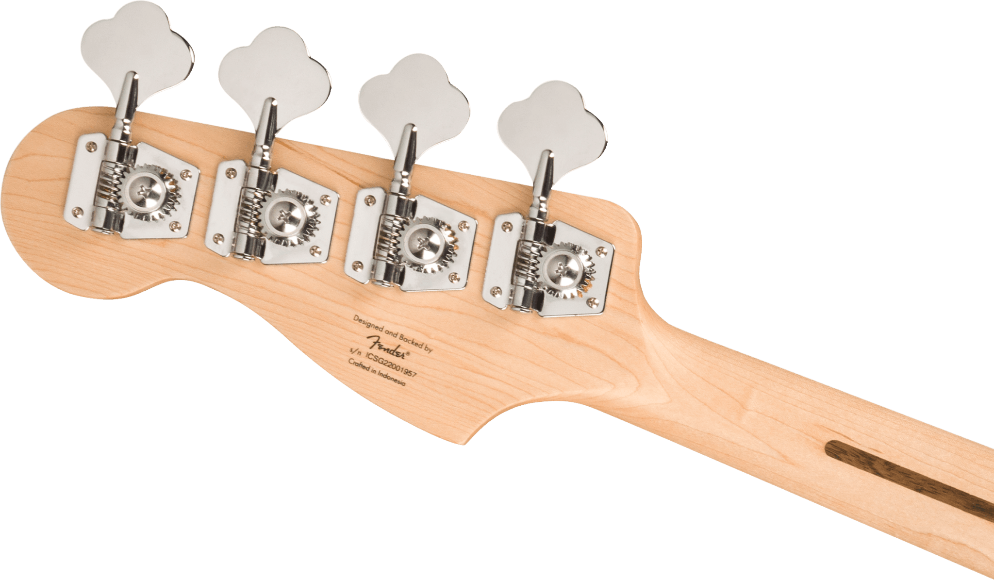 Squier Sonic™ Precision Bass®, Laurel Fingerboard, White Pickguard, Black by FMIC