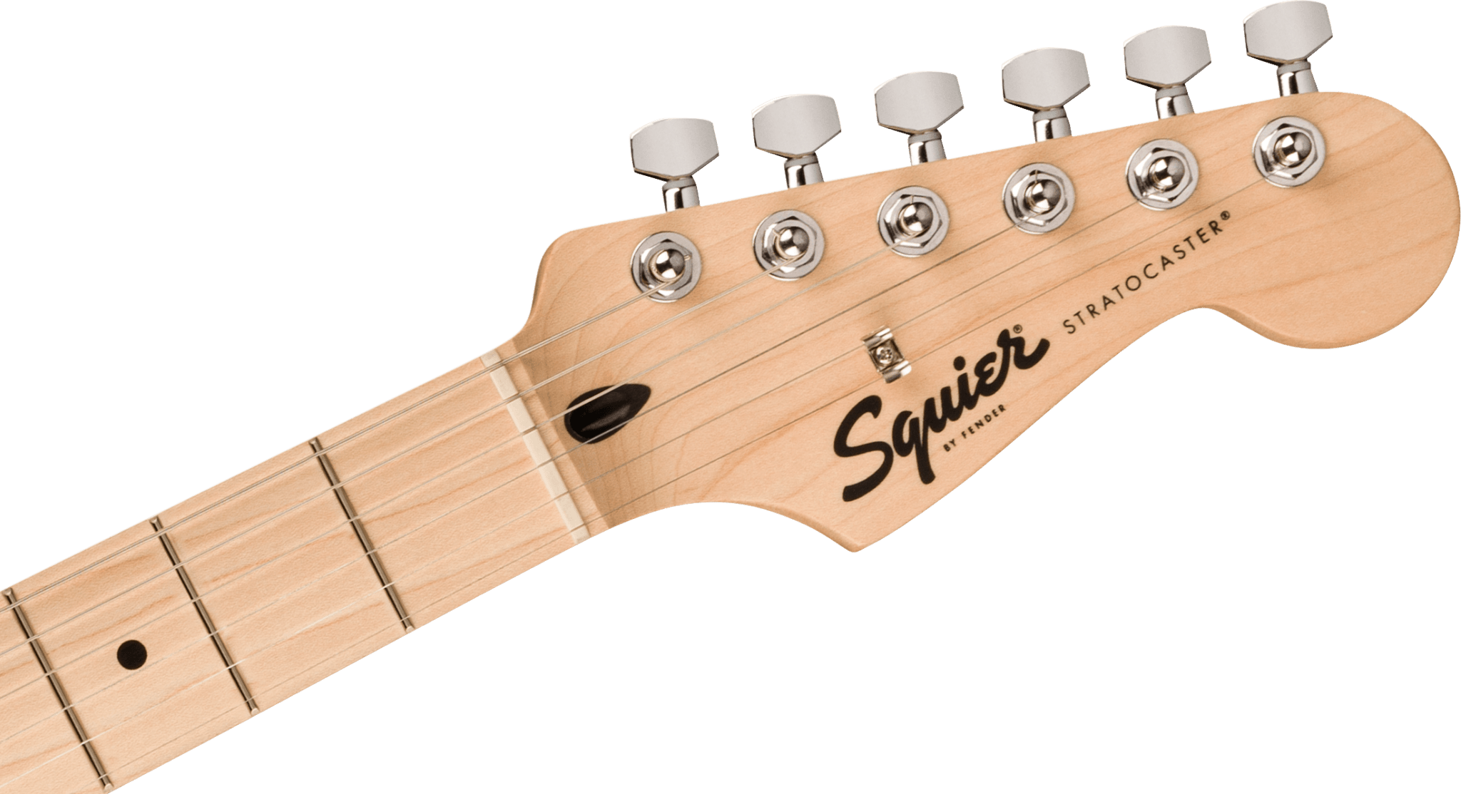 Squier Sonic™ Stratocaster® HT H, Maple Fingerboard, White Pickguard, Flash Pink by FMIC