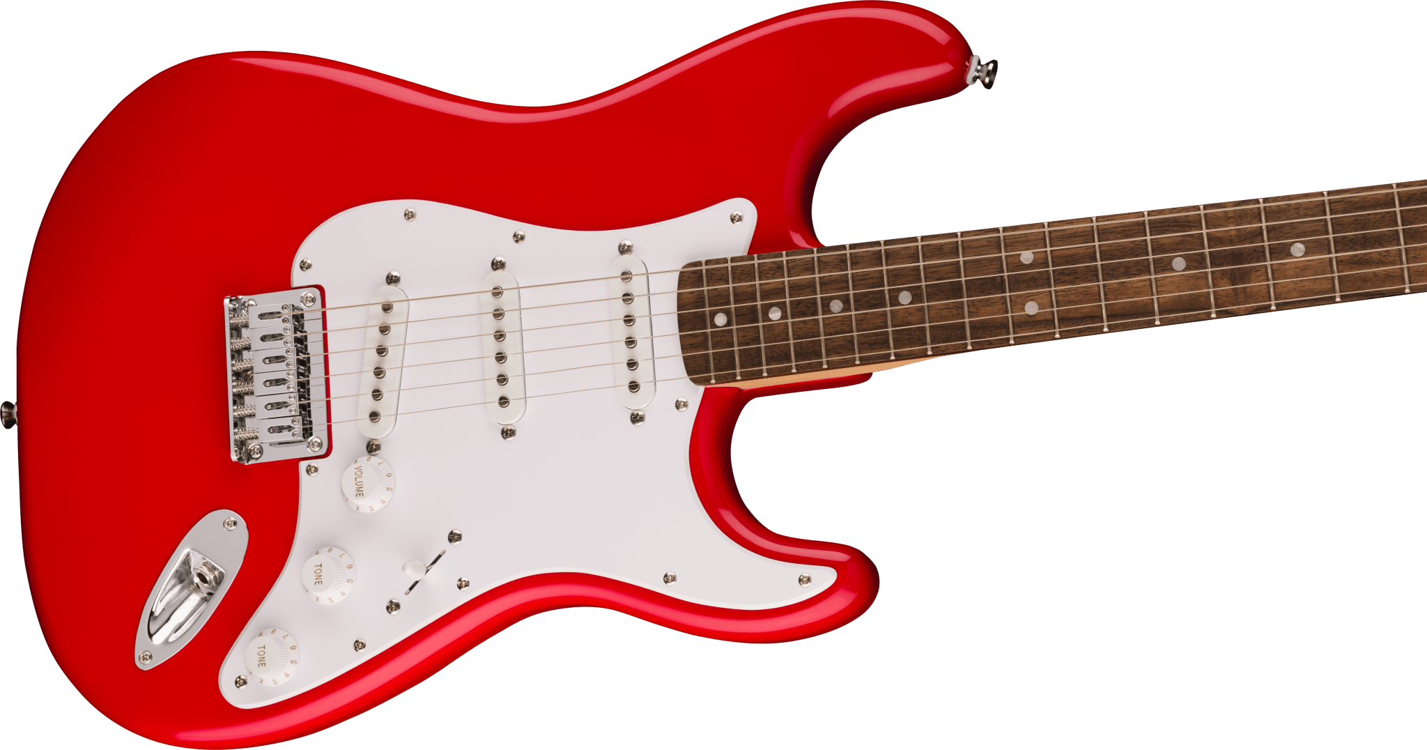 Squier Sonic™ Stratocaster® HT, Laurel Fingerboard, White Pickguard, Torino Red by FMIC