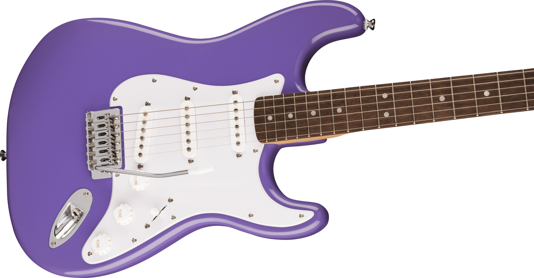 Squier Sonic™ Stratocaster®, Laurel Fingerboard, White Pickguard, Ultraviolet by FMIC