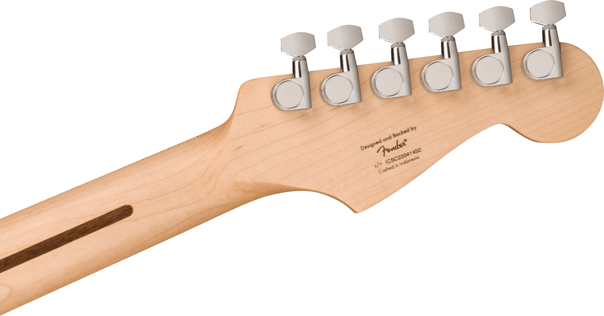 Squier Sonic™ Stratocaster® Left - Handed, Maple Fingerboard, White Pickguard, Black by FMIC