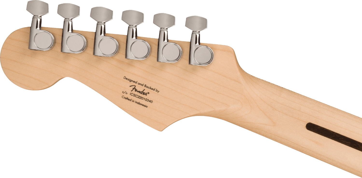 Squier Sonic™ Stratocaster®, Maple Fingerboard, White Pickguard, 2 - Color Sunburst by FMIC