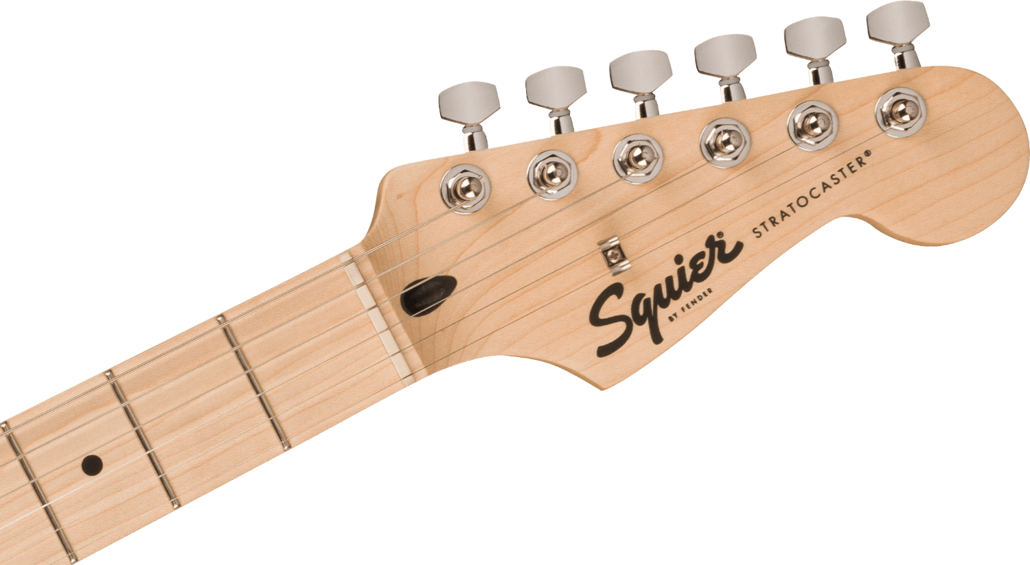 Squier Sonic™ Stratocaster®, Maple Fingerboard, White Pickguard, 2 - Color Sunburst by FMIC