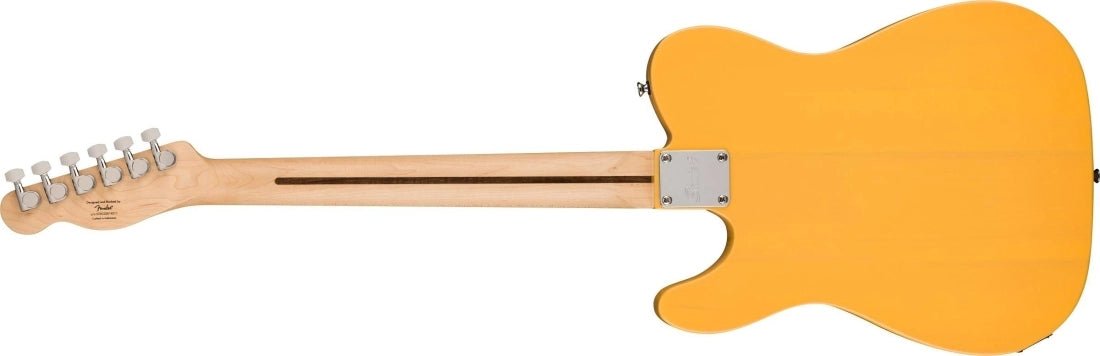 Squier Sonic™ Telecaster®, Maple Fingerboard, Black Pickguard, Butterscotch Blonde by FMIC