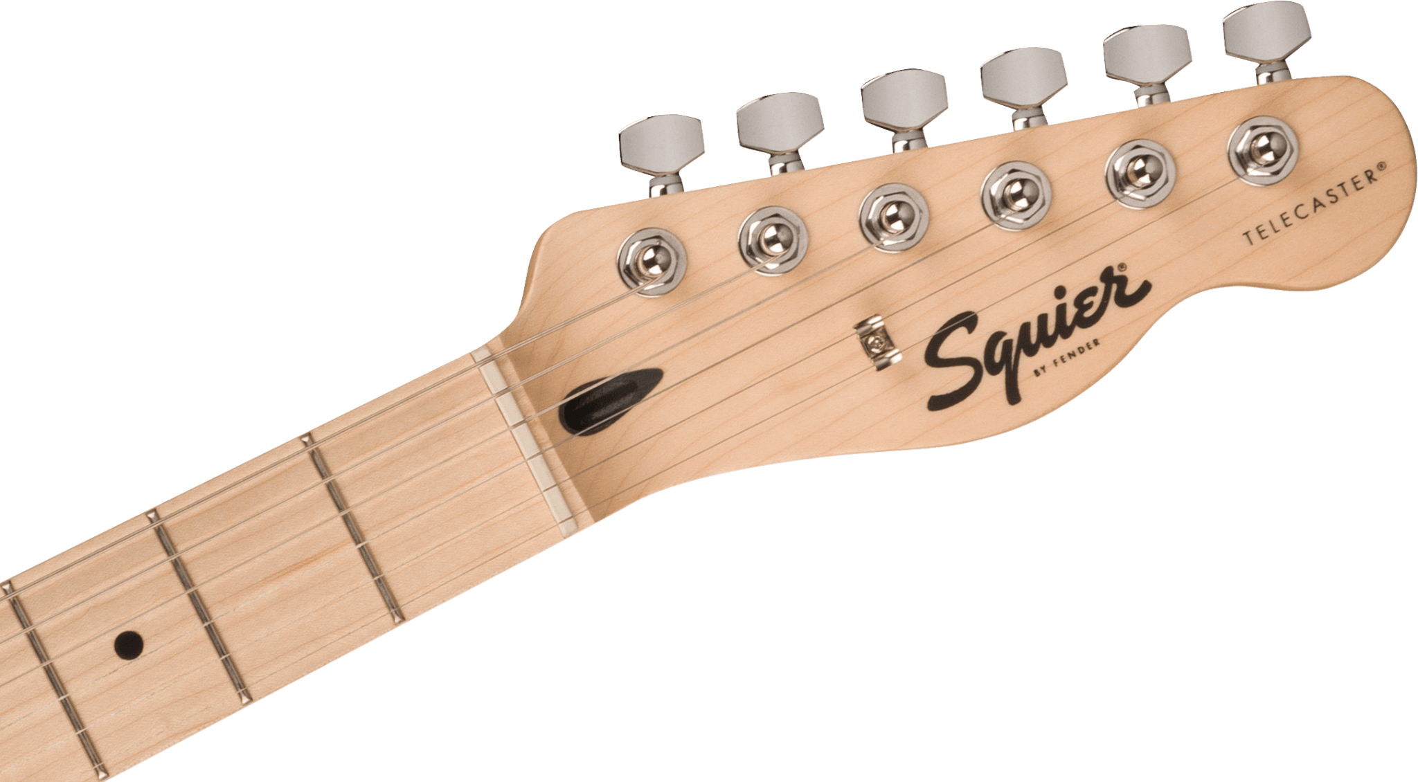 Squier Sonic™ Telecaster®, Maple Fingerboard, White Pickguard, Black by FMIC