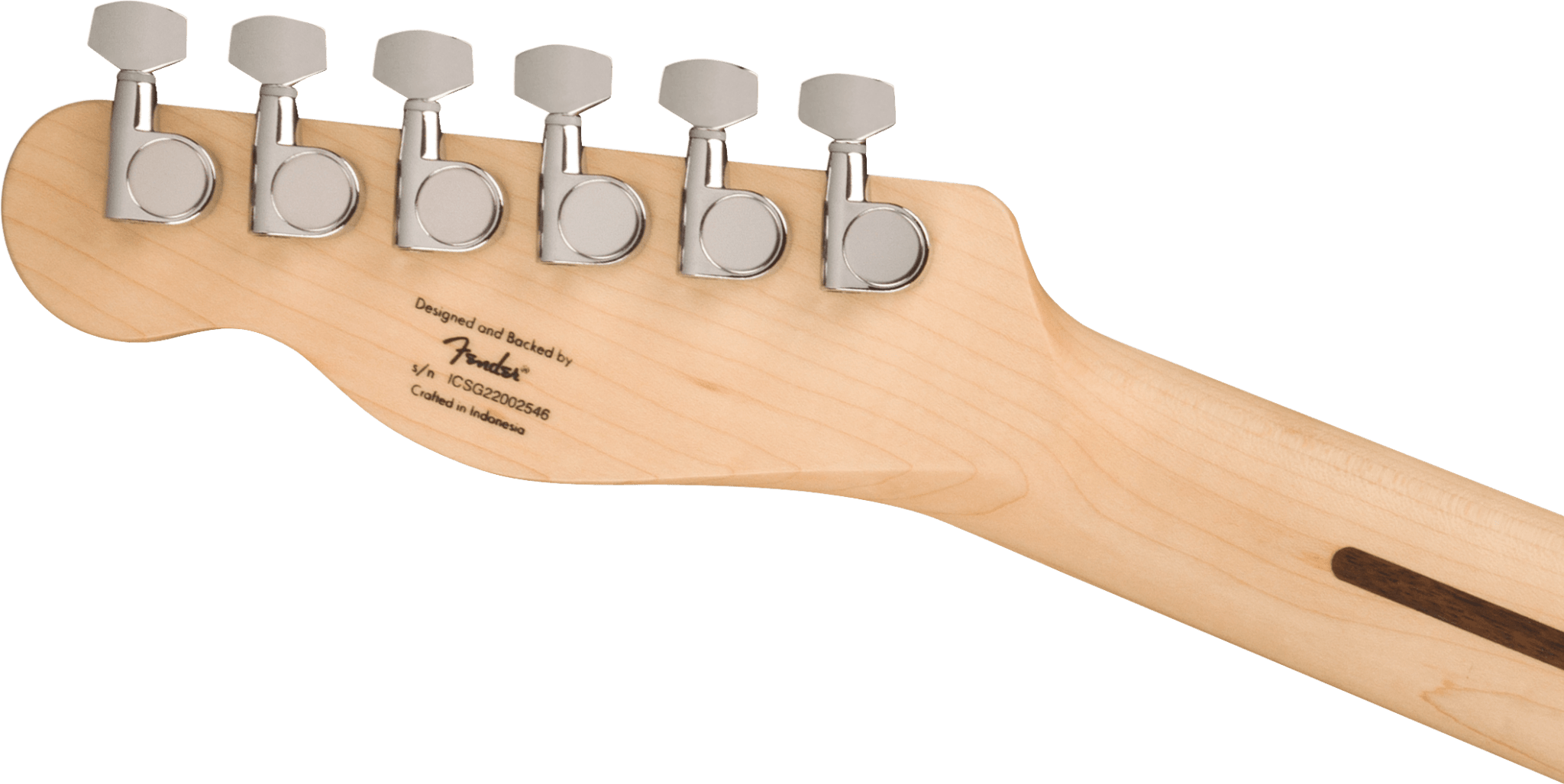 Squier Sonic™ Telecaster®, Maple Fingerboard, White Pickguard, Black by FMIC