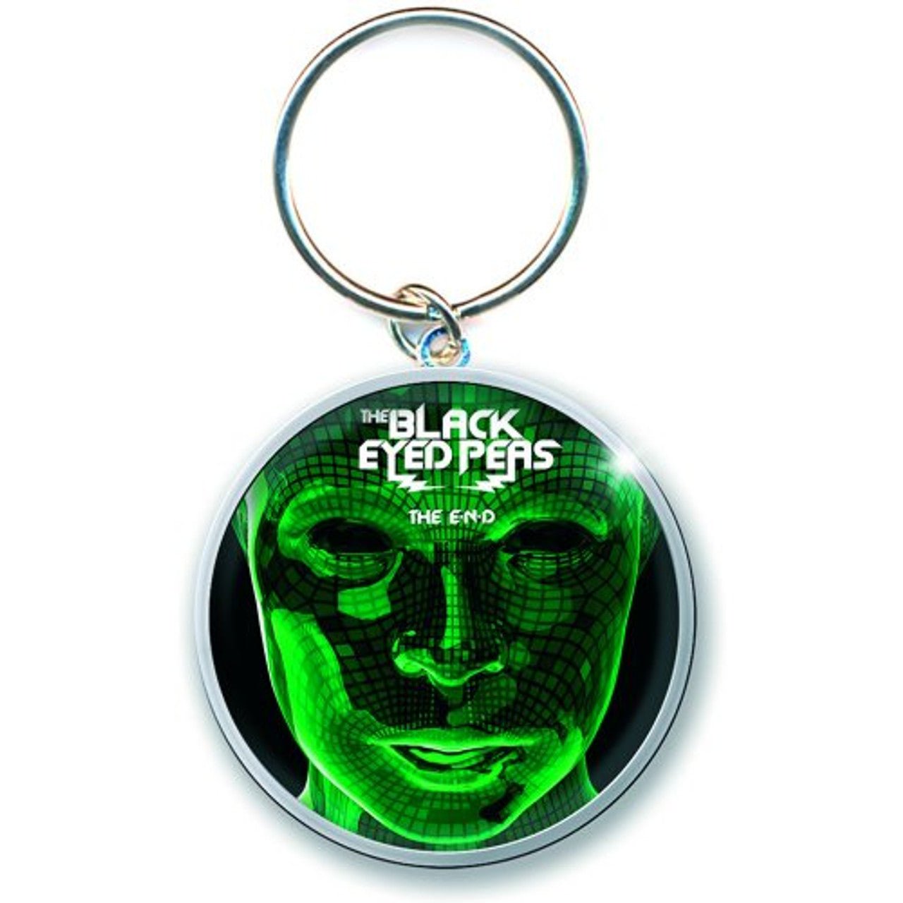 The Black Eyed Peas Keychain: The End Album (Photo Print) by Rock Off Trade