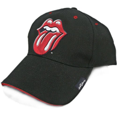 THE ROLLING STONES UNISEX BASEBALL CAP: CLASSIC TONGUE by Rock Off Trade
