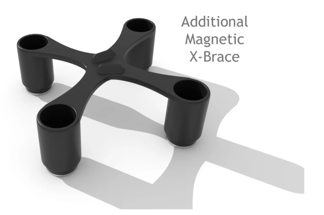 ToneWoodAmp SOLO + Additional X - Brace by HONZ Technologies