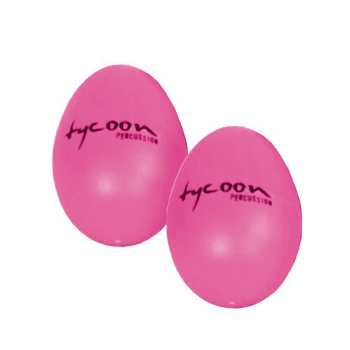 Tycoon Percussion Egg Shaker 2 Pack, Pink by Coast Music
