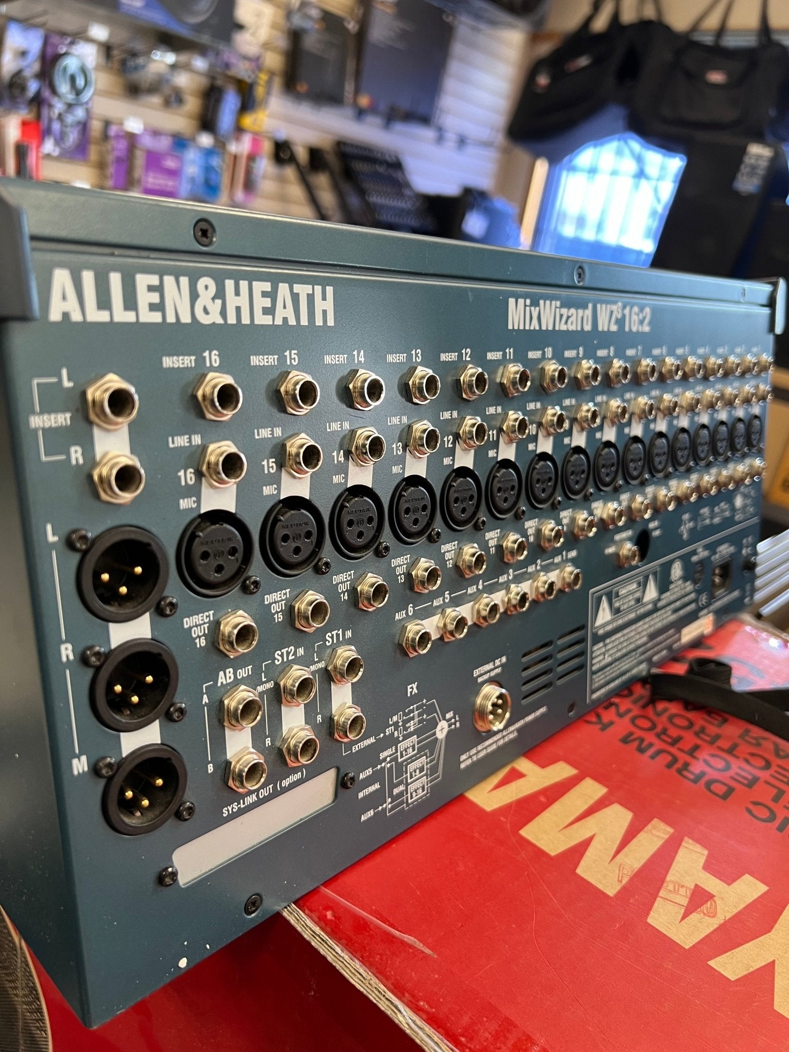 Used Allen & Heath MixWizard WZ3 16:2 by Faders Music Inc.
