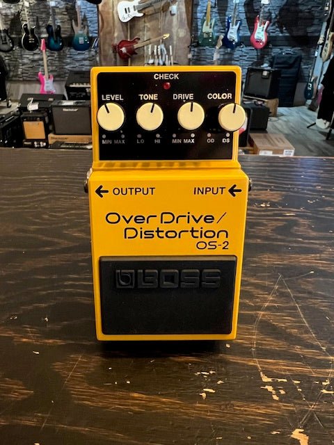 改造？BOSS OS-2 OverDrive/Distortion Used - Boss OS-2 Overdrive/Distortion – Faders Music Inc.