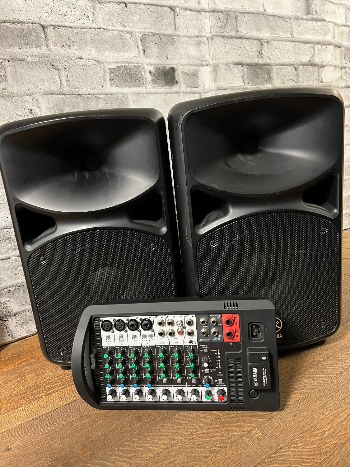 USED YAMAHA パワードミキサー STAGEPAS 600BT Yamaha STAGEPAS 600BT Portable PA System with Bluetooth : Amazon