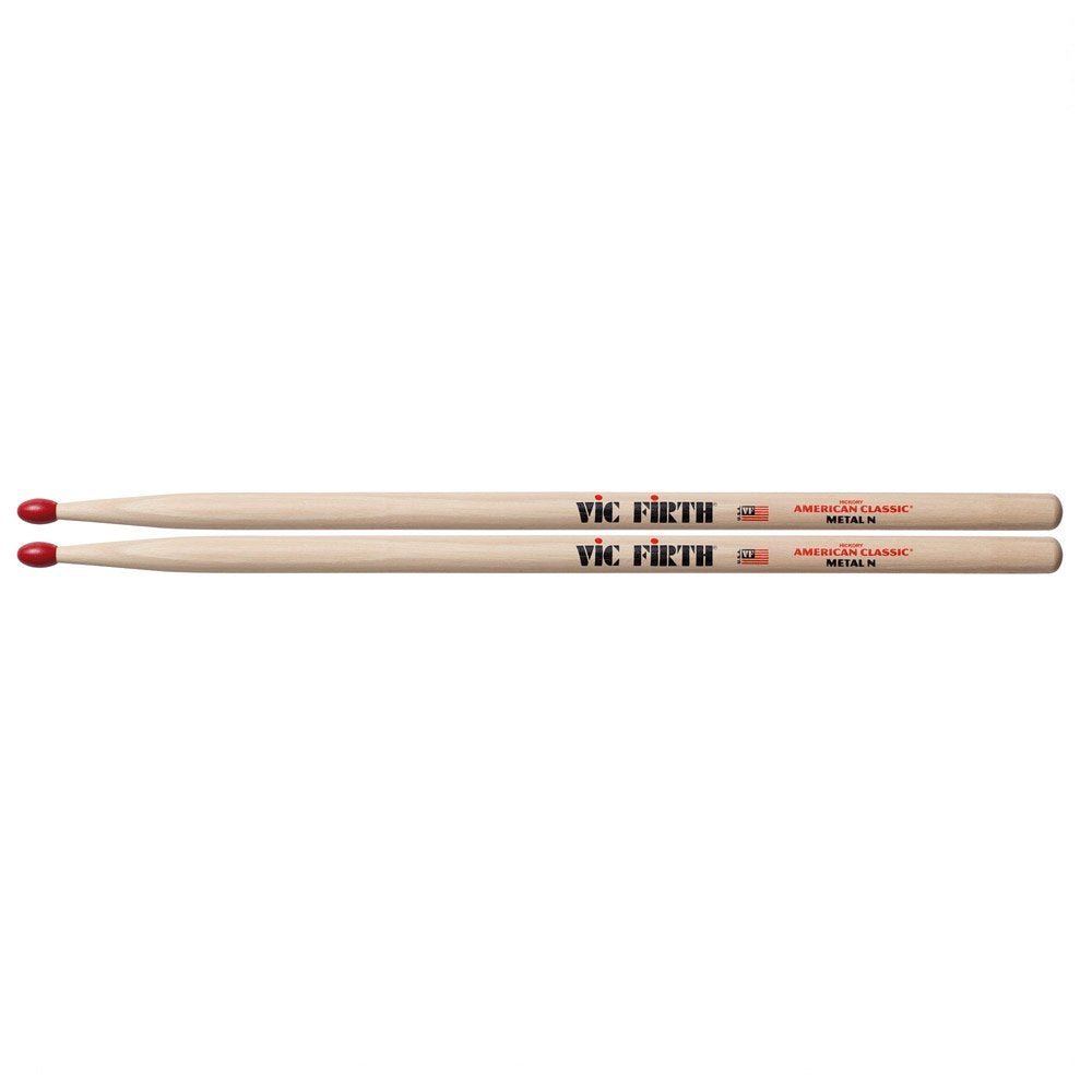 Vic Firth American Classic Metal Nylon Drumsticks, Hickory by Coast Music