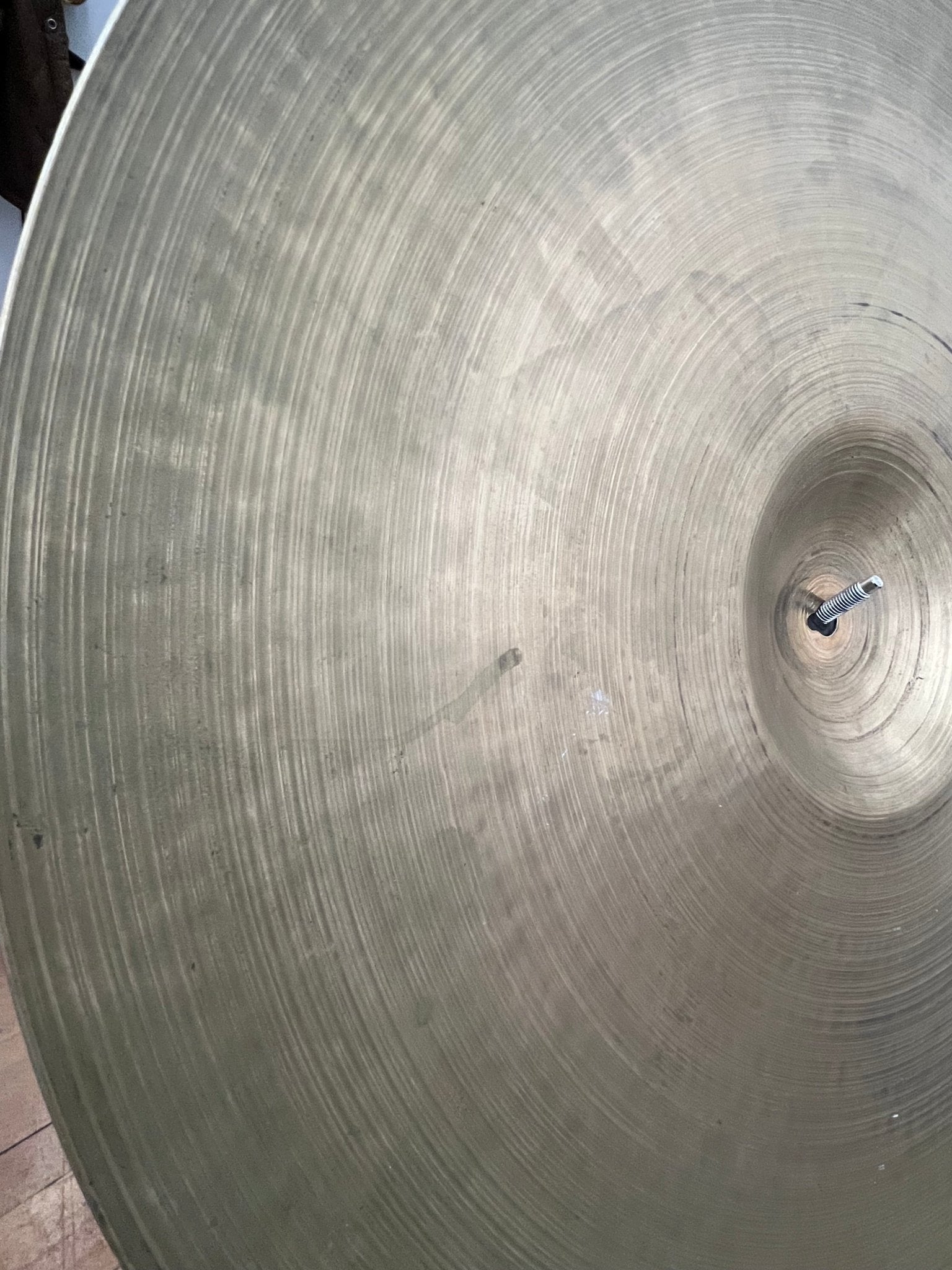 Vintage 1950s Avedis Zildjian 22" Ride Cymbal – 2794g – Turkish Stamp Era by Used