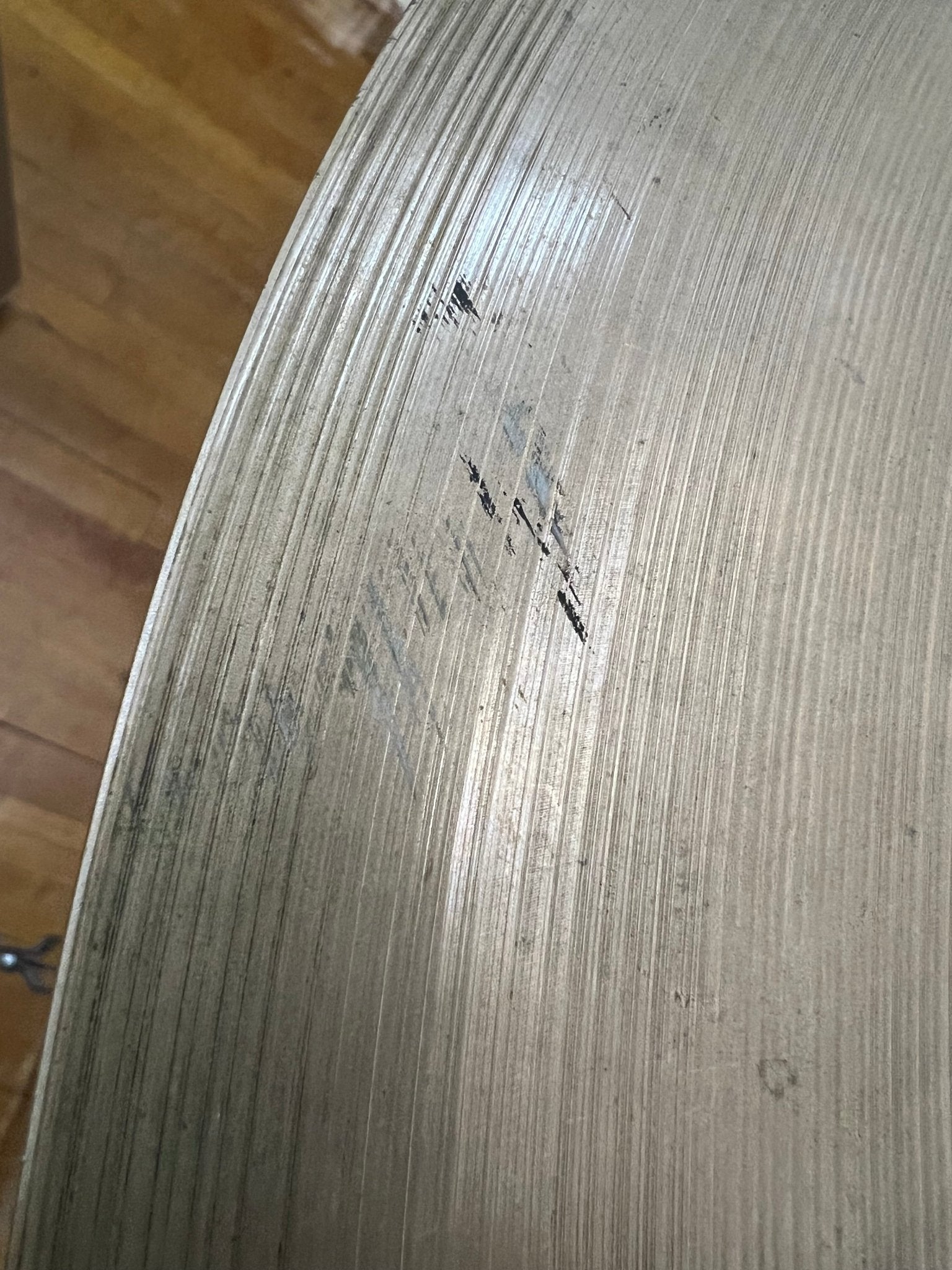 Vintage 1950s Avedis Zildjian 22" Ride Cymbal – 2794g – Turkish Stamp Era by Used