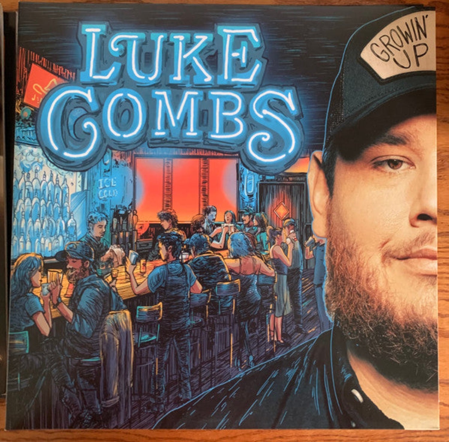 VINYL Luke Combs – Growin' Up by FAB