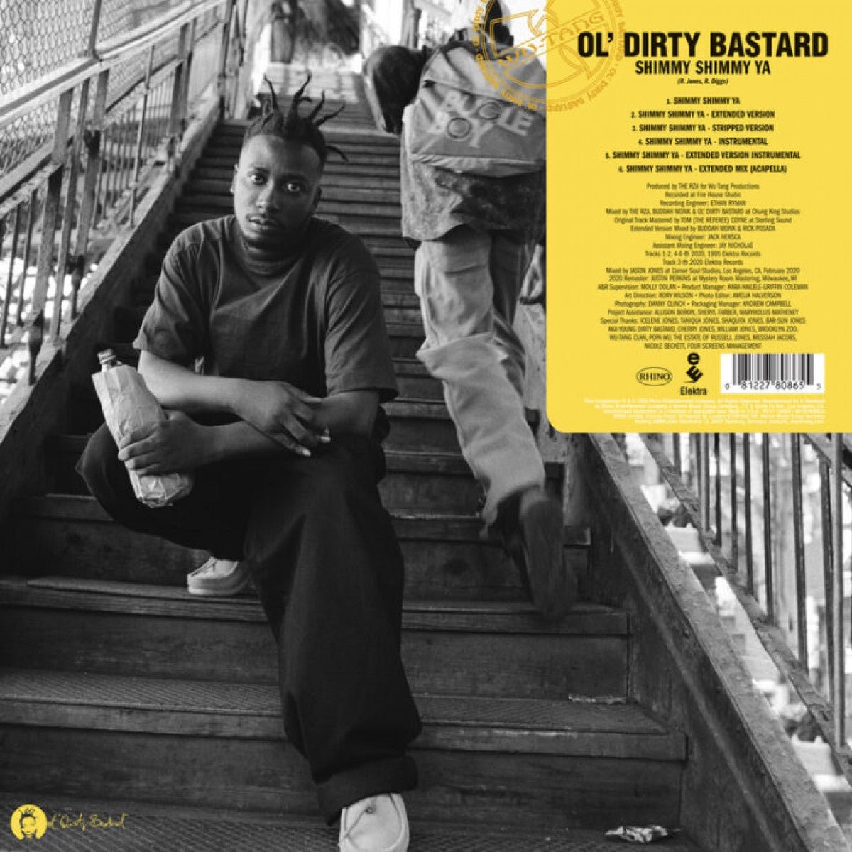 VINYL Ol' Dirty Bastard 2025BF 12" Shimmy Shimmy Ya (RSD) by FAB