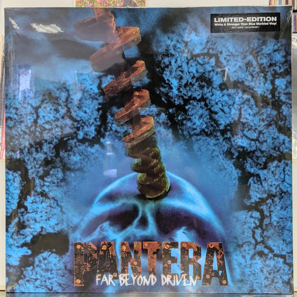VINYL Pantera Far Beyond Driven (White and Blue Marble) by FAB