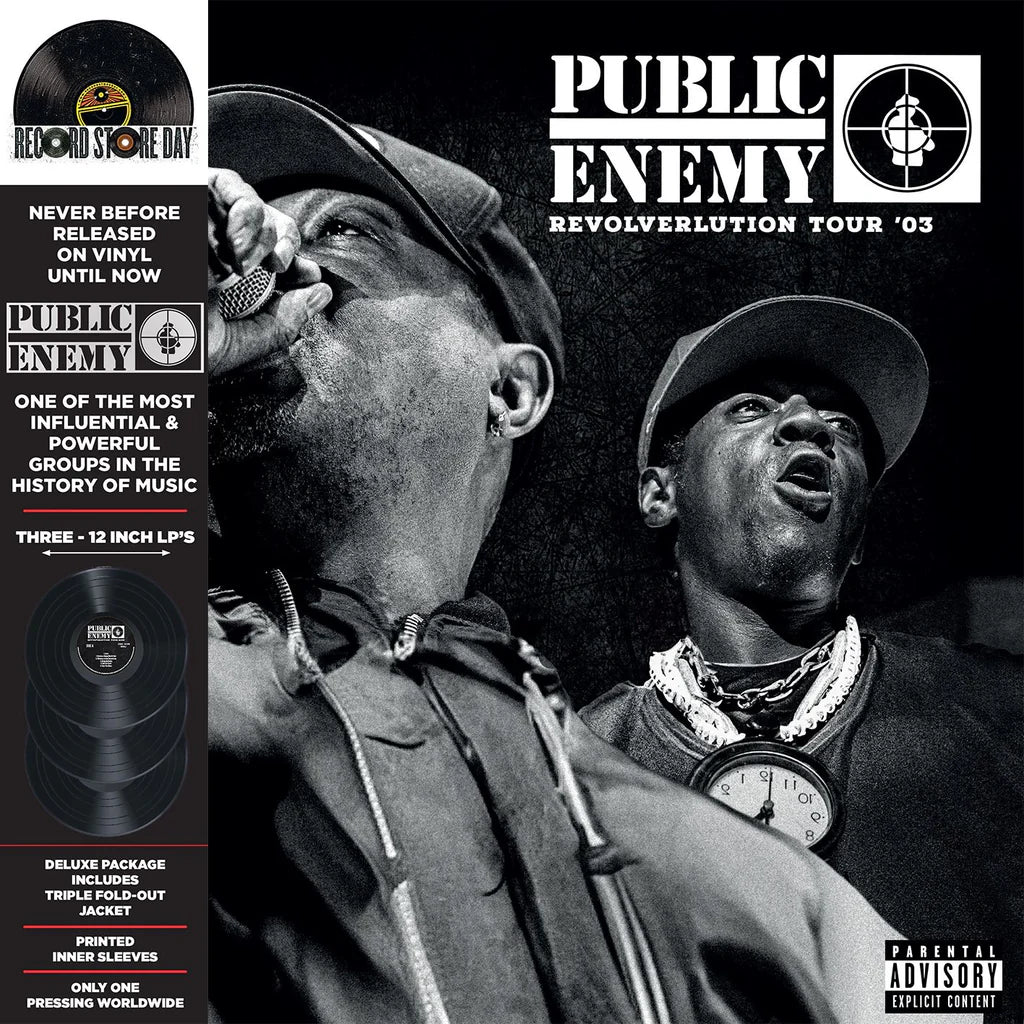 VINYL Public Enemy 2024RSD Revolerution Tour 2003 by FAB