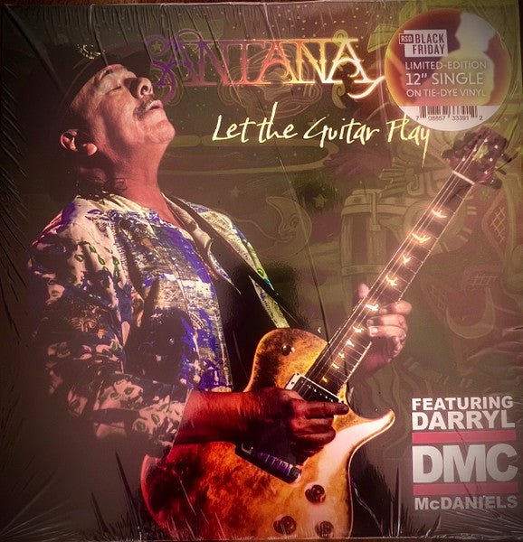 VINYL Santana (2024BF) 12" Let The Guitar Play (Tie - Dye) by FAB