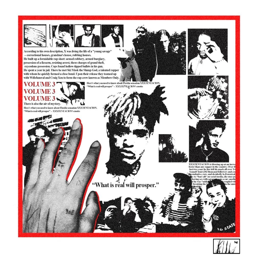 VINYL XXXTentacion Presents Members Only Vol. 3 (2LP) by FAB