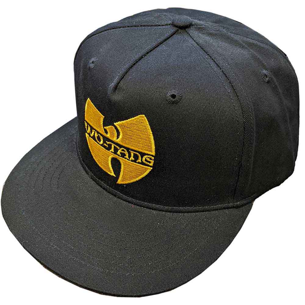 Wu - Tang Clan Unisex Snapback Cap Logo (Black) by Rock Off Trade