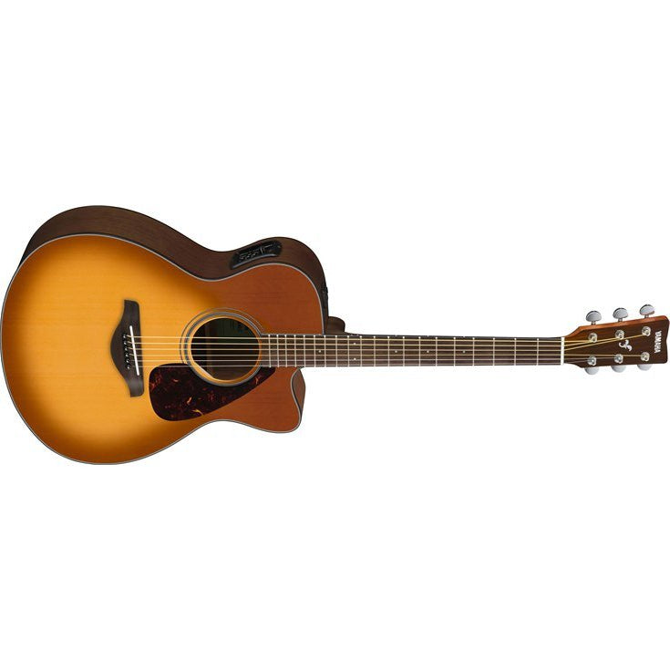 Yamaha FSX800C Small Body Acoustic - Electric Guitar - Sand Burst by Yamaha