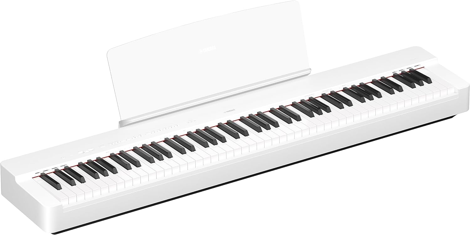 Yamaha P225 88 - Key Portable Digital Piano - White by Yamaha