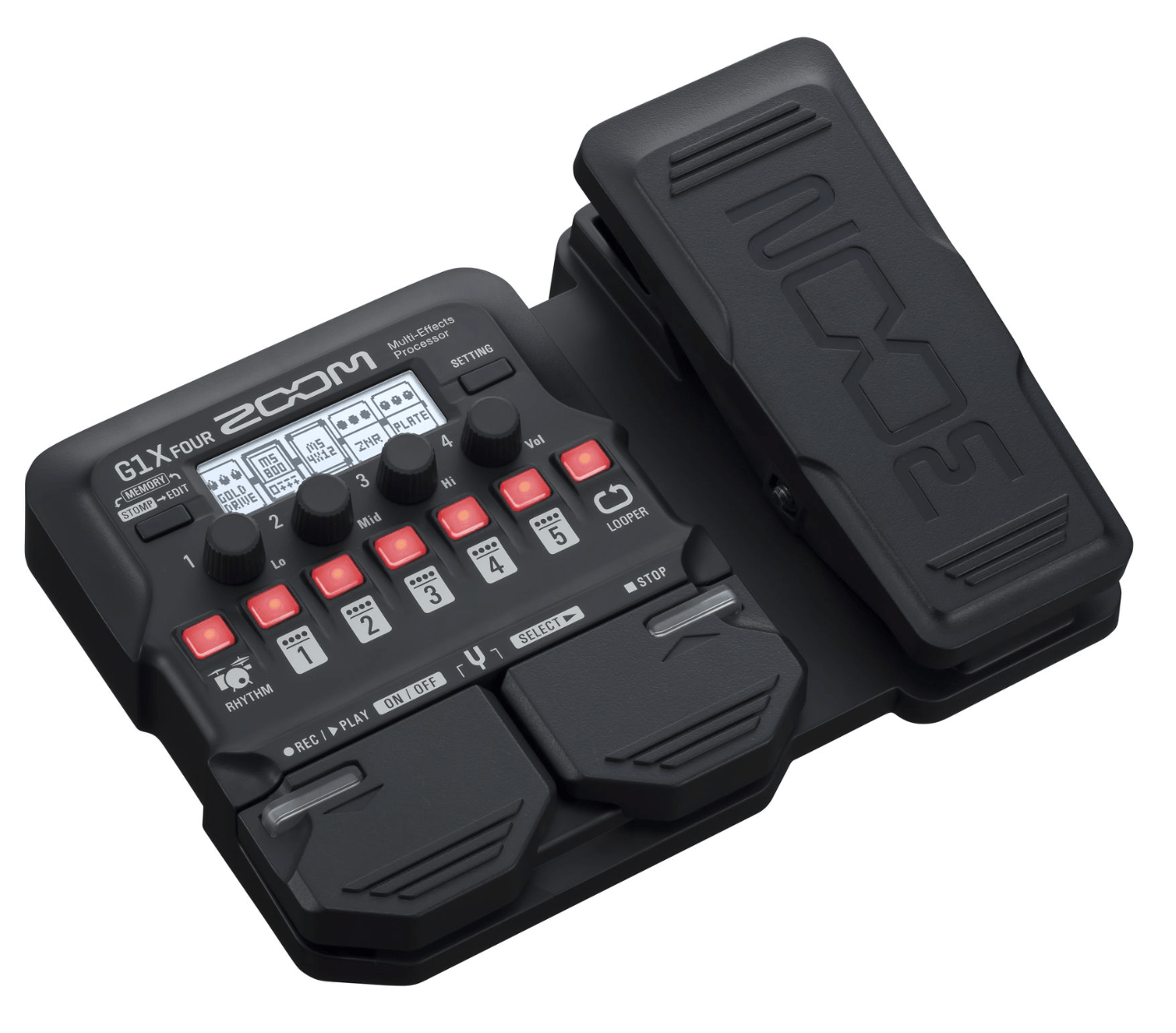 Zoom G1X Four Guitar Multi - Effects Processor by Intellimix