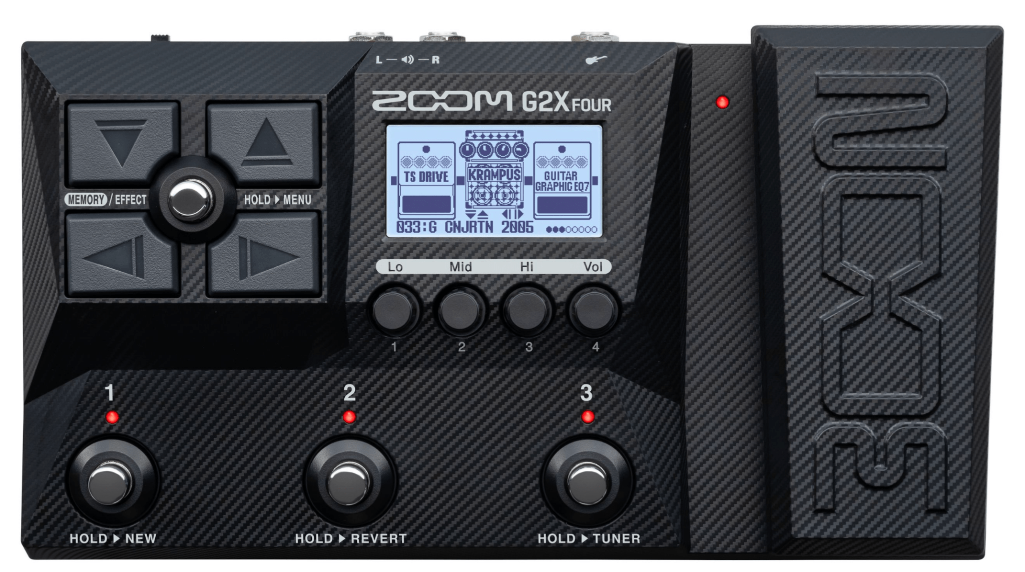 Zoom G2X Four Guitar Multi - Effects Processor by Intellimix
