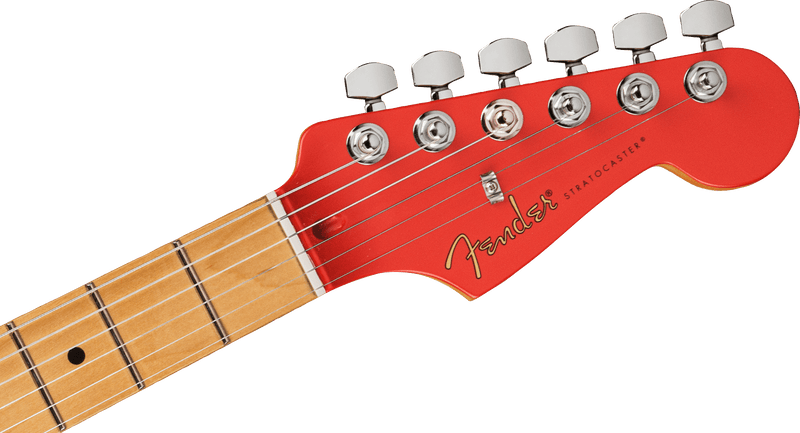 Demo Fender Limited Edition Player Stratocaster® HSS, Maple Fingerboard, Fiesta Red with Matching Headstock