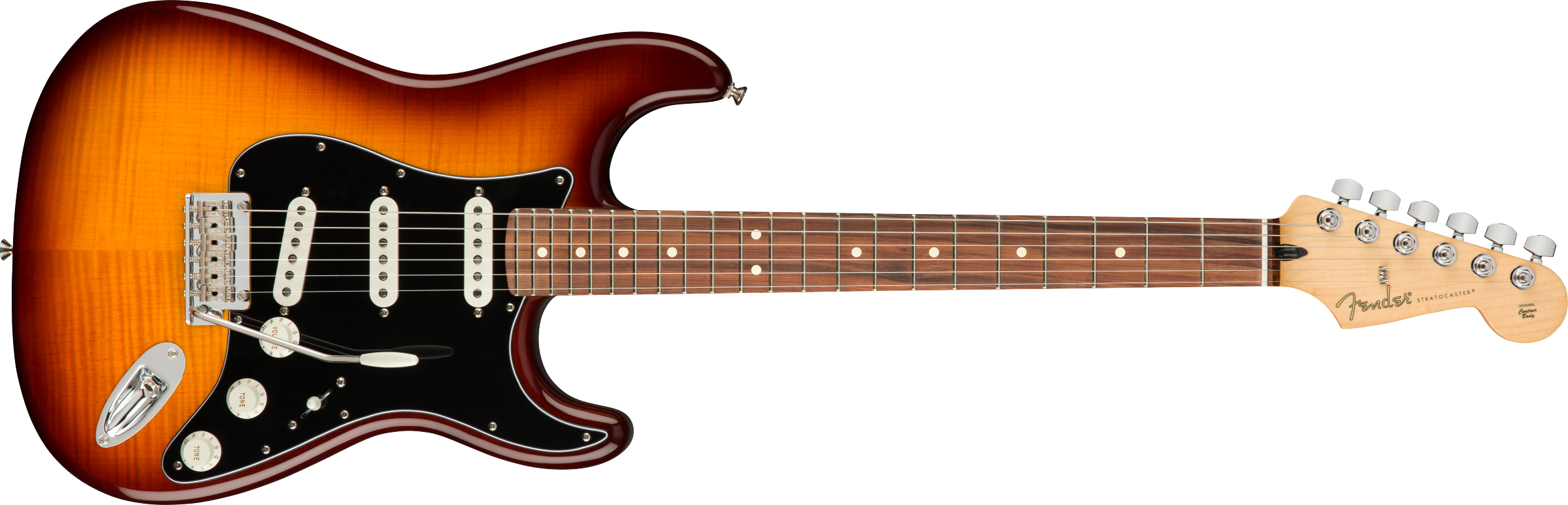 Fender Player Stratocaster® Plus Top, Pau Ferro Fingerboard, Tobacco  Sunburst