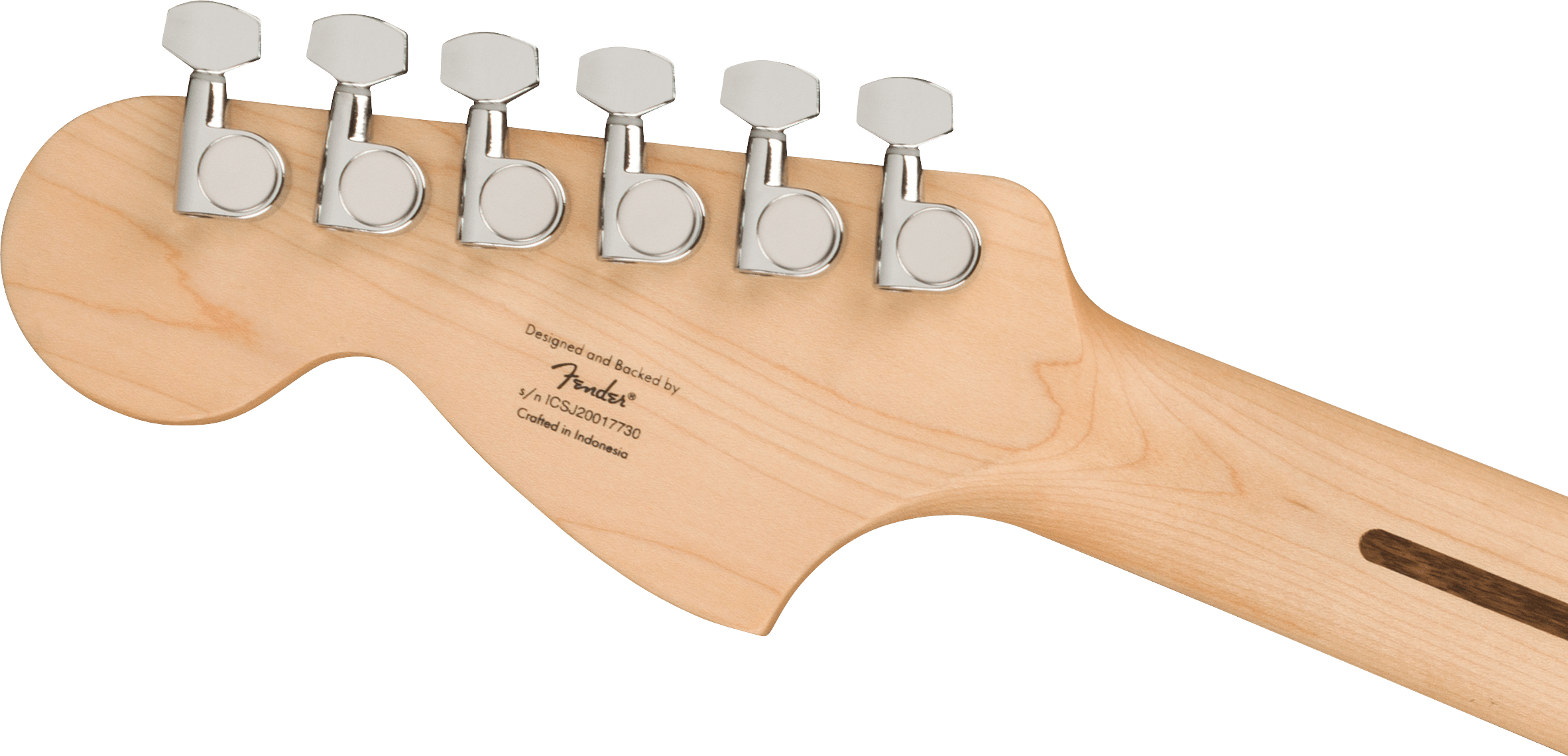 Squier Affinity Series™ Stratocaster®, Laurel Fingerboard, White Pickguard, 3-Color Sunburst