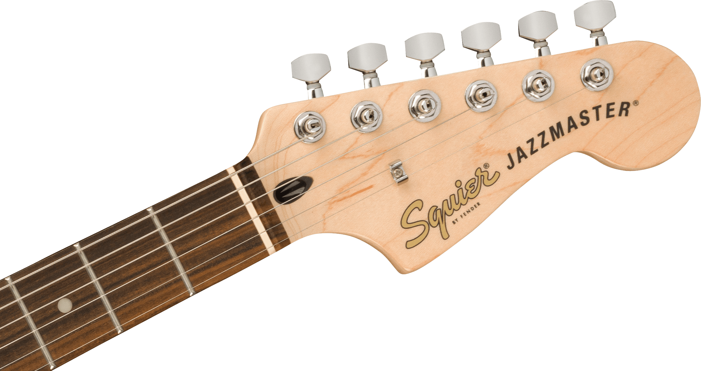 Squier Affinity Series™ Jazzmaster®, Laurel Fingerboard, White Pickguard, Burgundy Mist